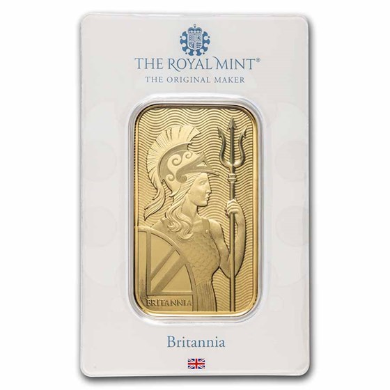1 oz Gold Bar - The Royal Mint Britannia (In Assay) 1 oz Gold Bar - The Royal Mint Britannia (In Assay)